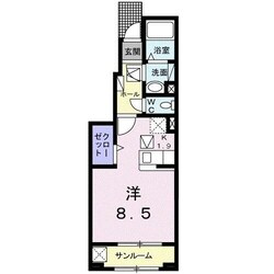 ベルカーサの物件間取画像